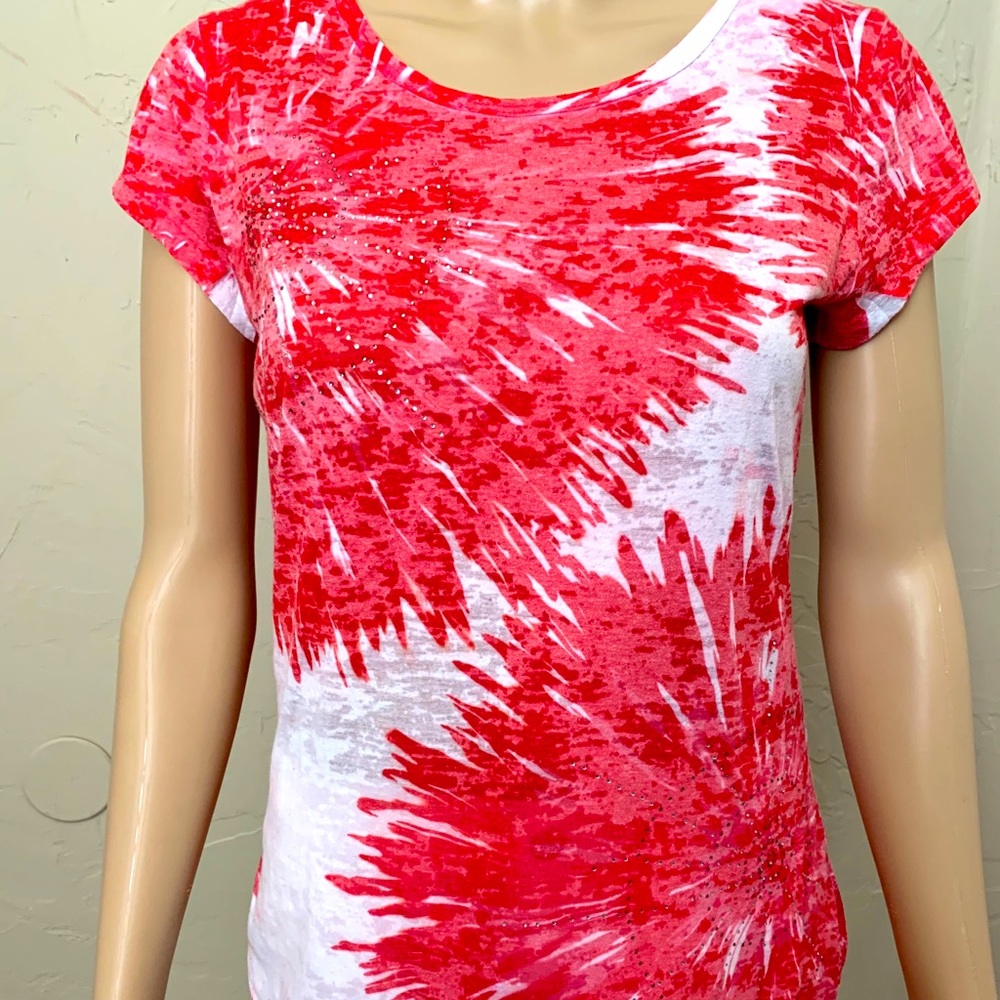 INC International Concepts Tie Dye shirt Sz M
